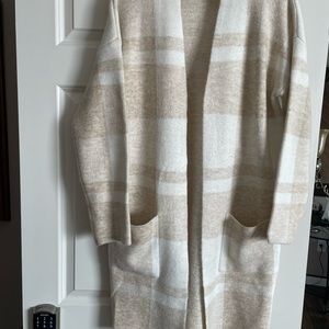 Long cardigan sweater